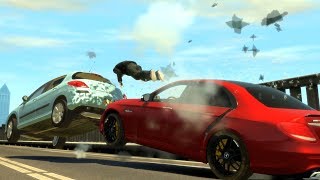 GTA 4 Car Crashes Compilation (Real Damage Mod) screenshot 5