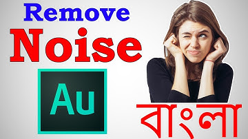 How To Remove Background Noise With Adobe Audition CC 2018(simply)