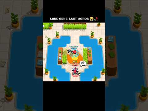 Gene’s Last Words 💔🥀… You’ll Miss Him 😭 | #brawlstars #viral #voz #shorts