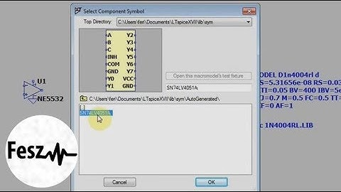 LTspice tutorial - EP4  How to import libraries and component models