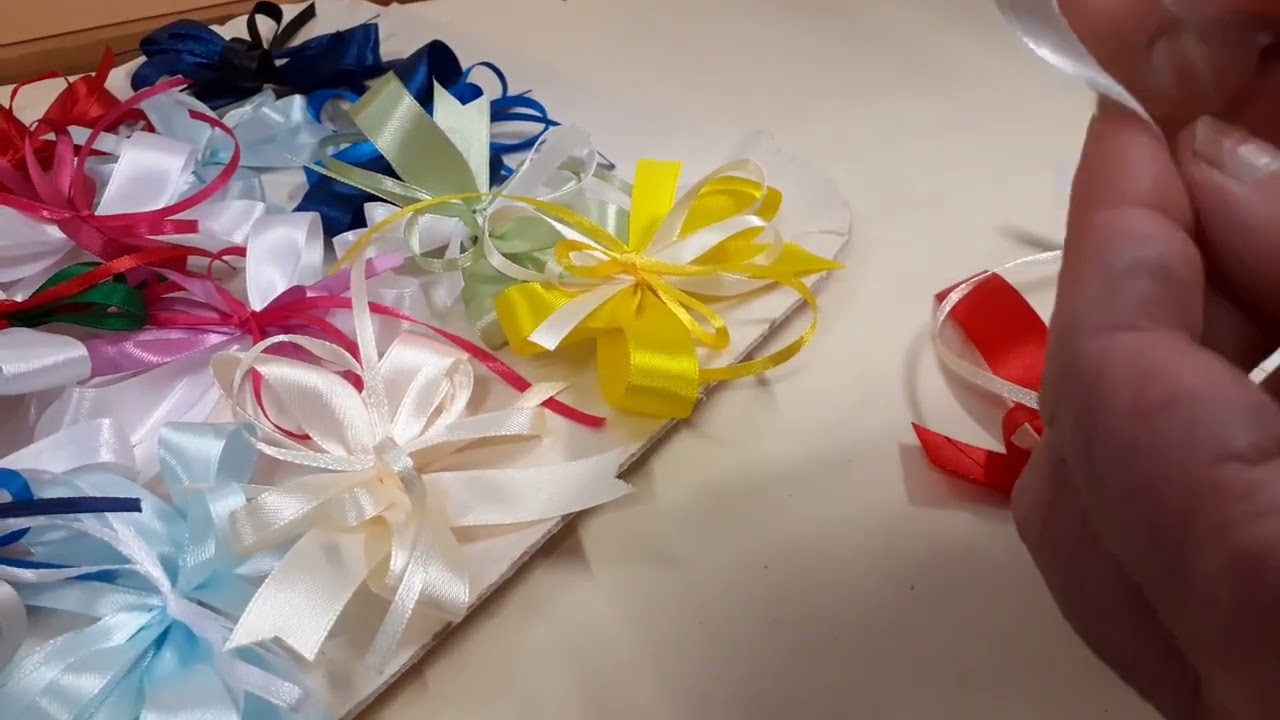 Come fare un fiocco per bomboniere