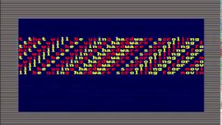 CPCtelera keyboard controlled hardware scroll [Amstrad CPC]