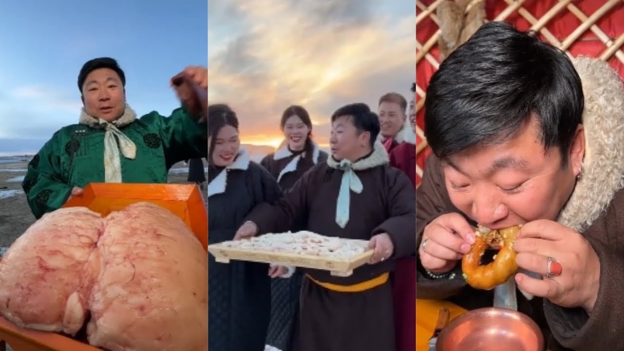 Бату приглашает вас попробовать монгольские деликатесы, такие как острые свиные кишки и масло из