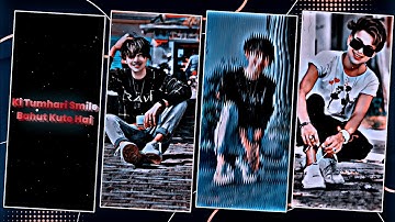 Tumhari Smile Bahut Cute Hai Trending Xml Video Editing | Alight Motion Video Editing | Xml Trend