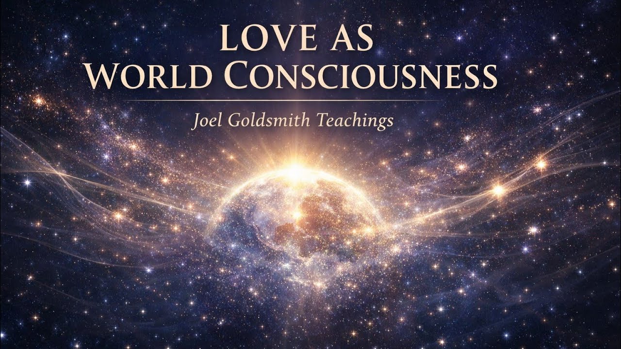 LOVE AS WORLD CONSCIOUSNESS | JOEL GOLDSMITH INFINITE WAY TEACHINGS