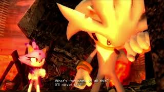 What’s the point of all this? It’ll never end! -Silver The Hedgehog (Sonic 06)