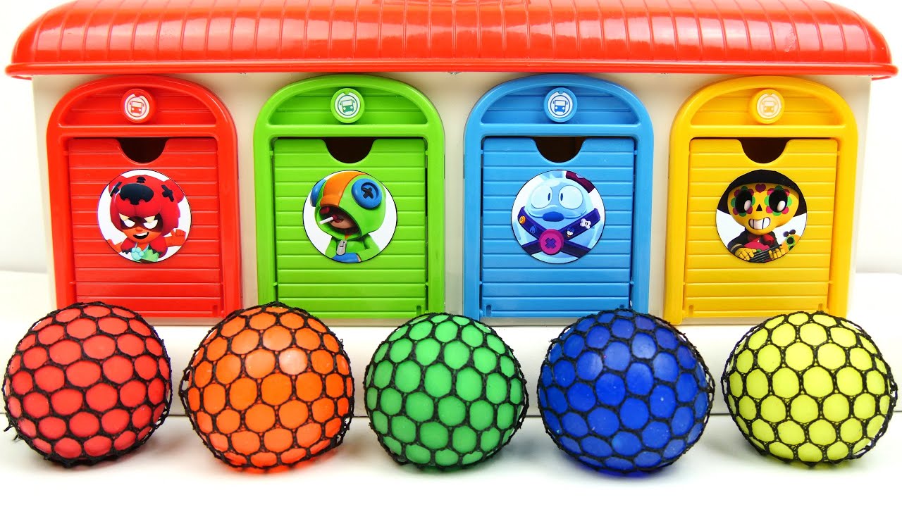 Satisfying Garage ASMR | Making 5 Funny GIANT Slime Balls and Mixing Candy in 4 Color Garage ASMR