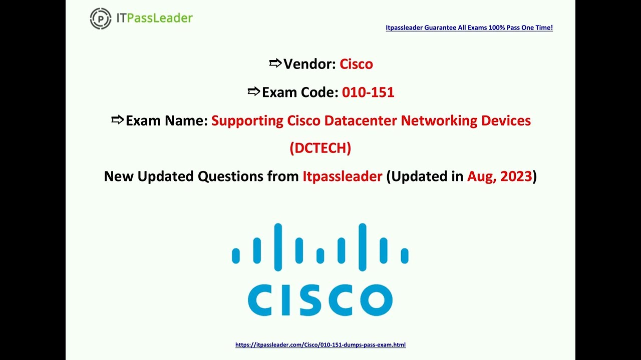 [Aug, 2023] Itpassleader 010-151 PDF Dumps and 010-151 Exam Questions (Q24-Q39)