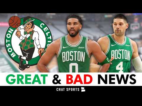 Boston Celtics Receive GREAT & BAD News After Jayson Tatum Return vs. Mavericks