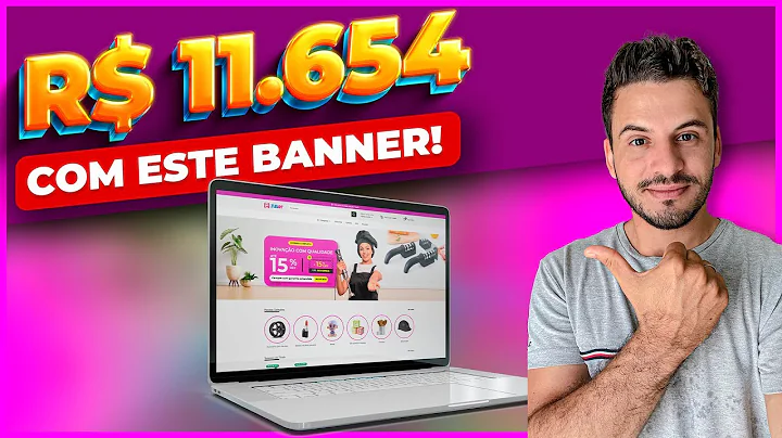 Crie um banner profissional para sua loja de dropship