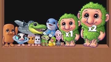 BABY BRAINROT: MERGE FELLAS x2 | Suika Game Gameplay Walkthrough - Reaching Max Level!