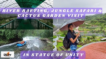 Statue Of Unity | River rafting Statue Of Unity | Jungle Safari| Zarwani Waterfall