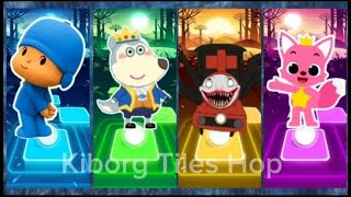 💥| POCOYO 2 🆚 WOLFO 🆚 CHOO CHOO CHARLES 🆚 PINKFONG | WHO IS BEST?✨