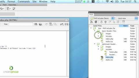 Web Design with better PHP Includes
