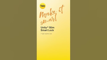 Yale Unity® Slim Smart Lock Auto-Unlock Magic