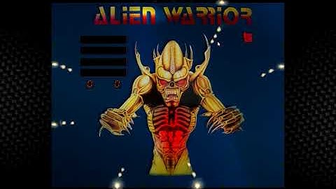 LTD Alien Warrior B2S Back Glass