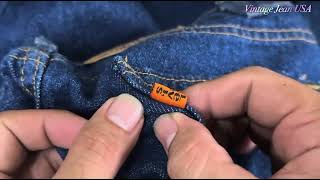 Levi’s 505 Orange Tab Explained | Classic Denim You Need #vintage