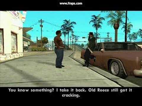 Gta San Andreas Ryder Lies About Cj S Weight Problem By Majorunderscore