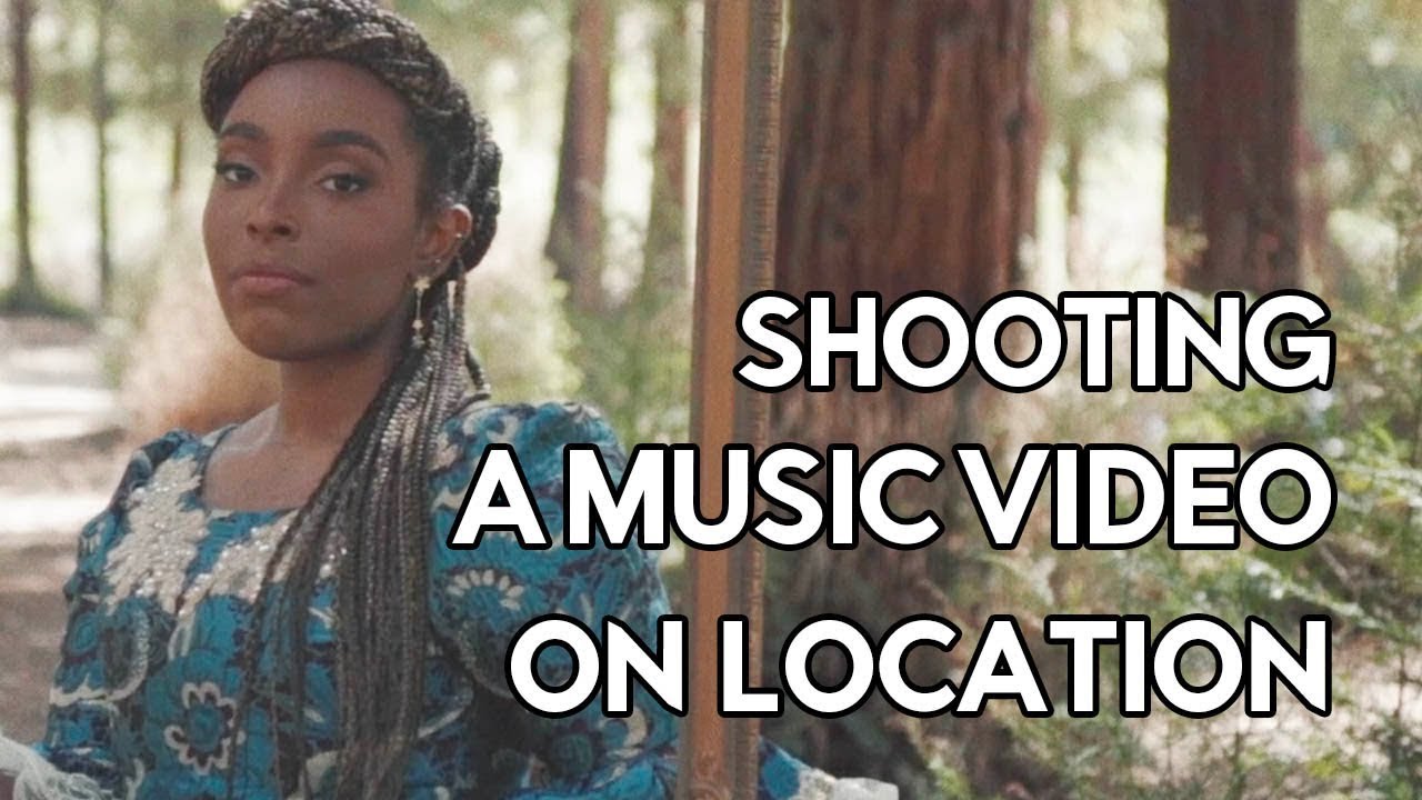 Shooting A Music Video Outside