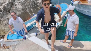A DAY IN CAPRI VLOG ✨// fontelina beach club