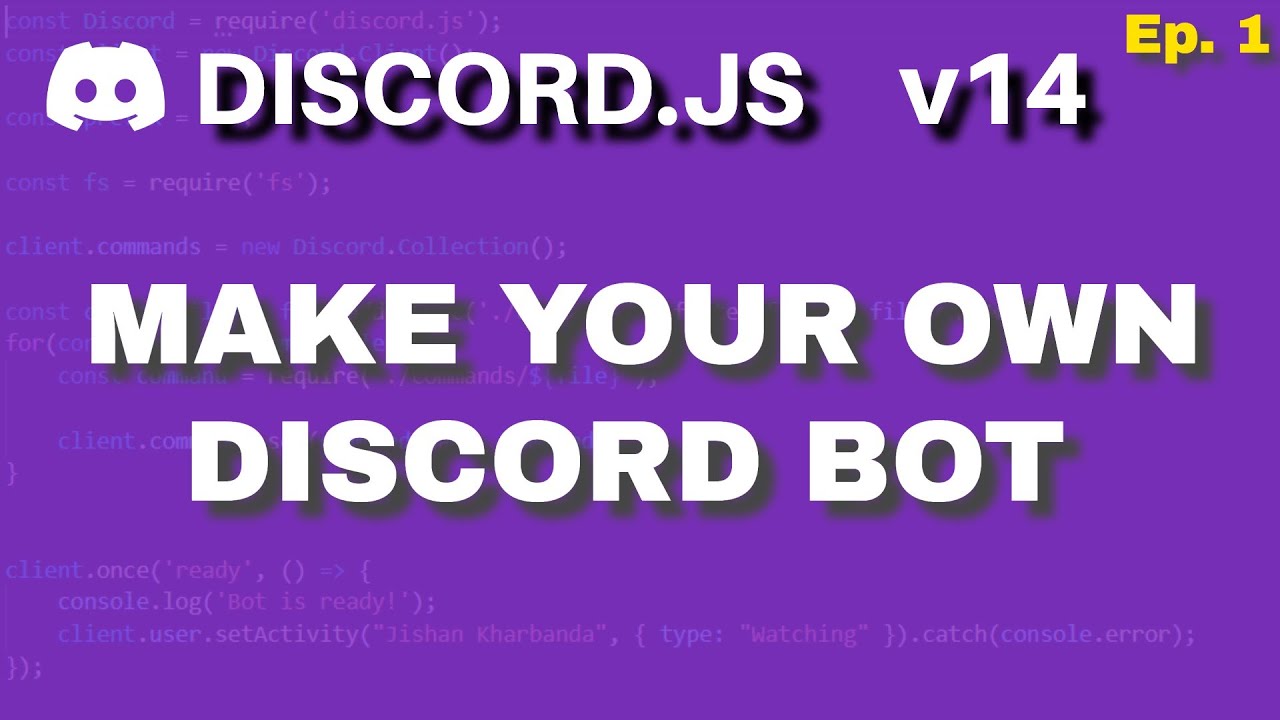 Create a discord bot by Darkdevil364