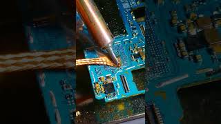 Samsung phone CPU reball mobile repairing #shorts