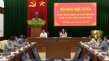 Quán triệt, triển khai các luật, nghị quyết mới