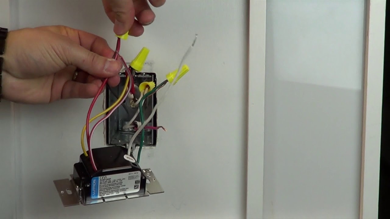 Wiring a Control with 2 Red Wires, One Yellow Wire, and One White Wire