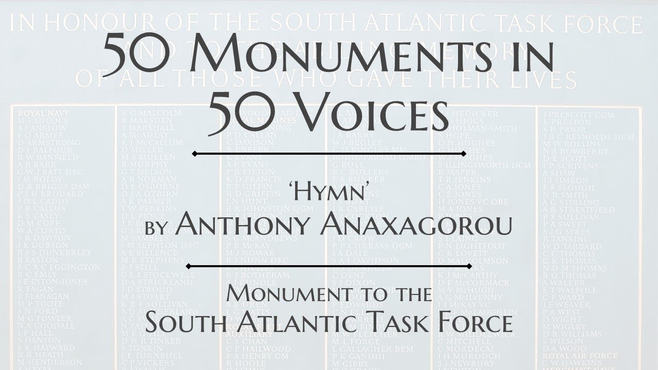 'Hymn' by Anthony Anaxagorou : Response to Monument to William Jones (50 Monuments in 50 Voices)
