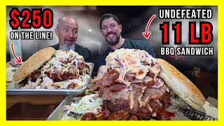 INVAINCUE DEPUIS 6 ANS : J'AI TENTÉ LE DÉFI DU SANDWICH BBQ DE 11 LB !