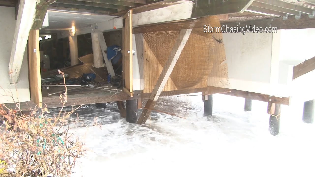 Extreme storm surge along the Delaware coast from Noreaster / Blizzard 1/23/2016
