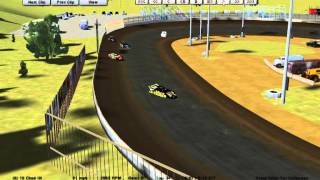Dirt Late Model Sim.  Rfactor.  Getting started.