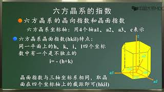 3 3六方晶系的指数 Youtube