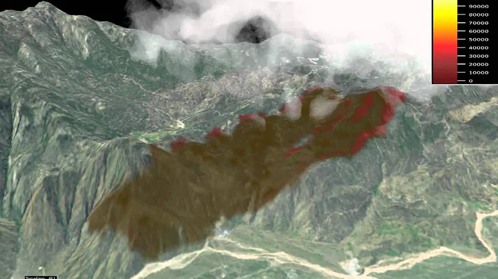 Esperanza Wildfire - Scientific Visualization