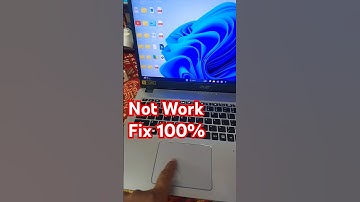 All Laptop TouchPad Not Working Fix100%  | Touchpad On/Off Shortcut Key #touchpad#shorts