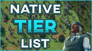 Age of Empires 3 DE Treaty Native Tier List