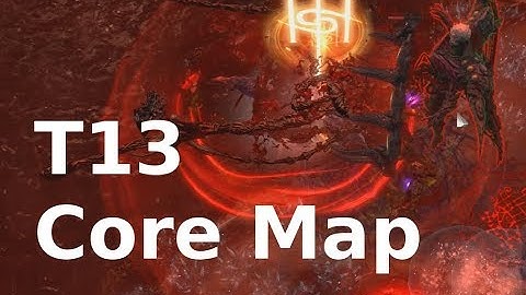 PathOfExile 3.1 | T13 Core Map