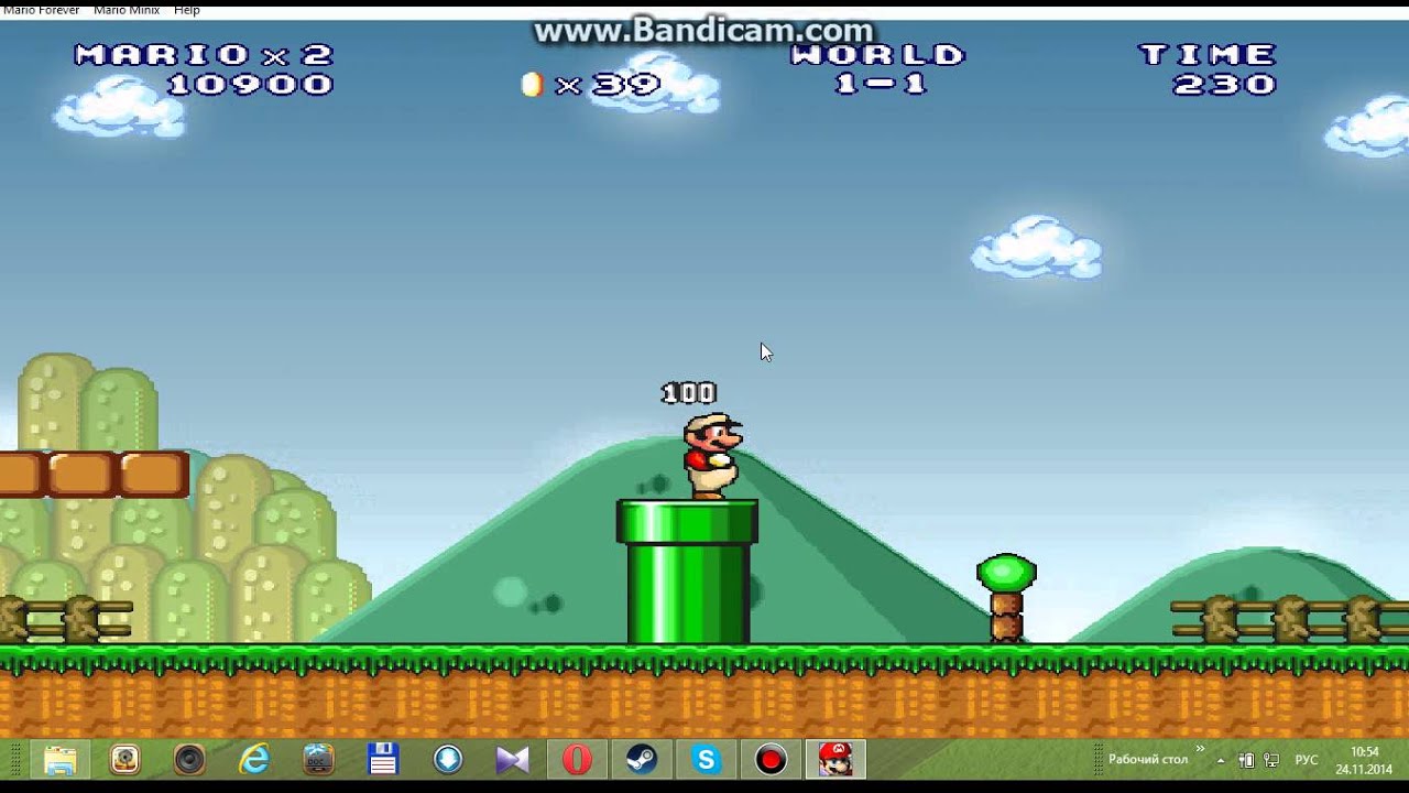 Играем в Mario Forever 5.0^^