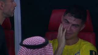 Cristiano Ronaldo in tears !!