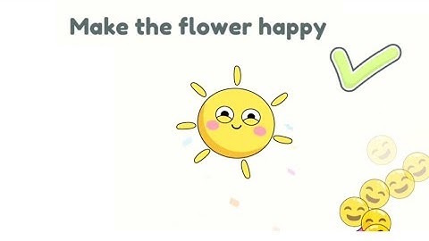 DOP 2 : Delete One Part - Level 2 (make the flower happy)