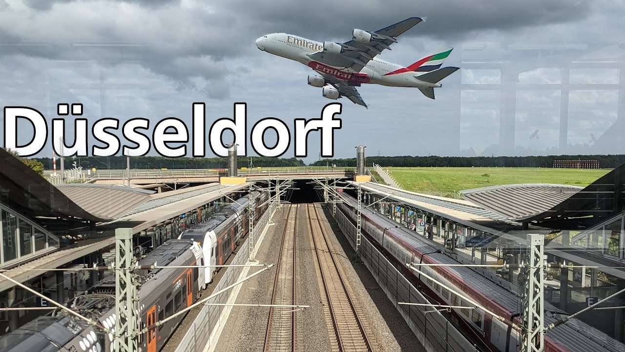 Cómo Ir Del El Aeropuerto De DÜSSELDORF A Su(s) ESTACIÓN(ES)