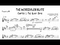 Louis dowdeswell the incredibles suite lead trumpet transcription