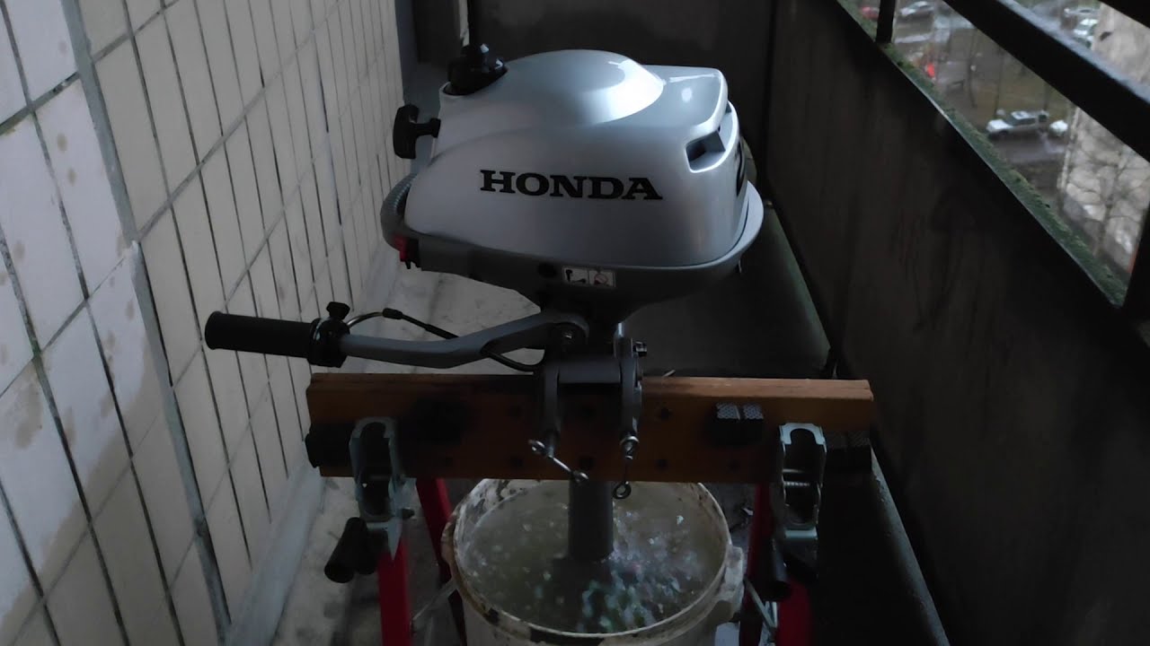 Honda 2.3 BF, уменьшение шума мотора