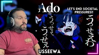 First Time Reacting To 【Ado】うっせぇわ (Usseewa)