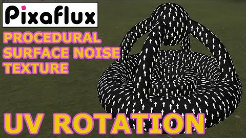 How to Align Procedural Surface Noise in PixaFlux