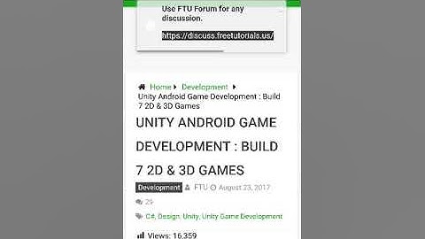how to install UNITY ANDROID GAME DEVELOPMENT : BUILD 7 2D & 3D GAMES udmy course for free