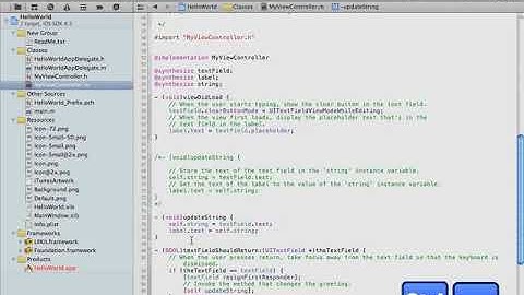 0602 Using The Xcode Text Editor