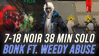 [Arknights] 7-18: Noir bonks Patriot for 38 minutes with Pekora BGM