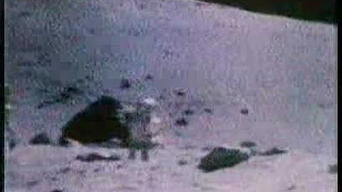 Apollo 17 astronauts singing on the moon