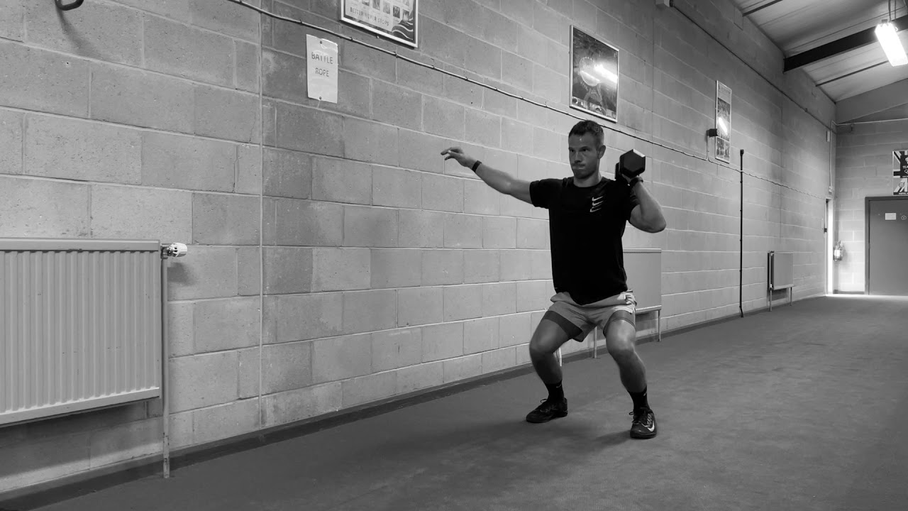 Single Arm Push Press YouTube